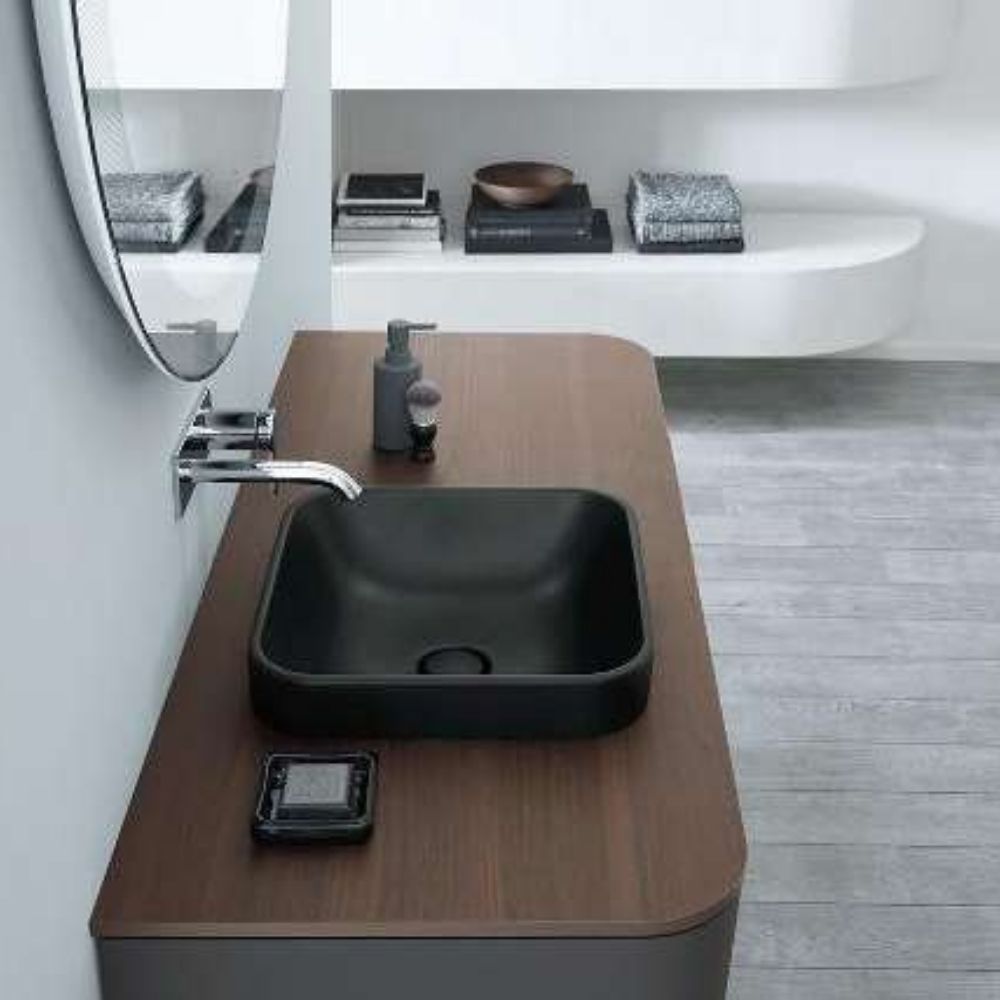 Duravit Happy D2 Plus Black Wash Basin